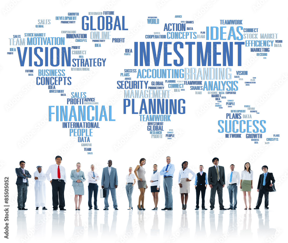 Investment Global Business Profit Banking Budget Concept Investment Global Business Profit Banking Budget Concept