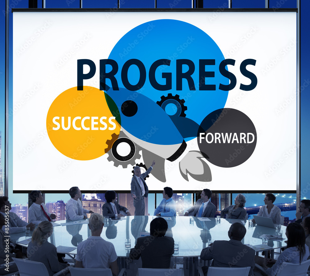 Progress Growth Development Improvement Concept Progress Growth Development Improvement Concept