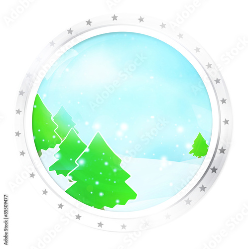 Round Icon Button Symbol