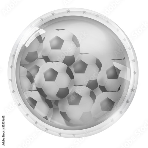 Round Icon Button Symbol