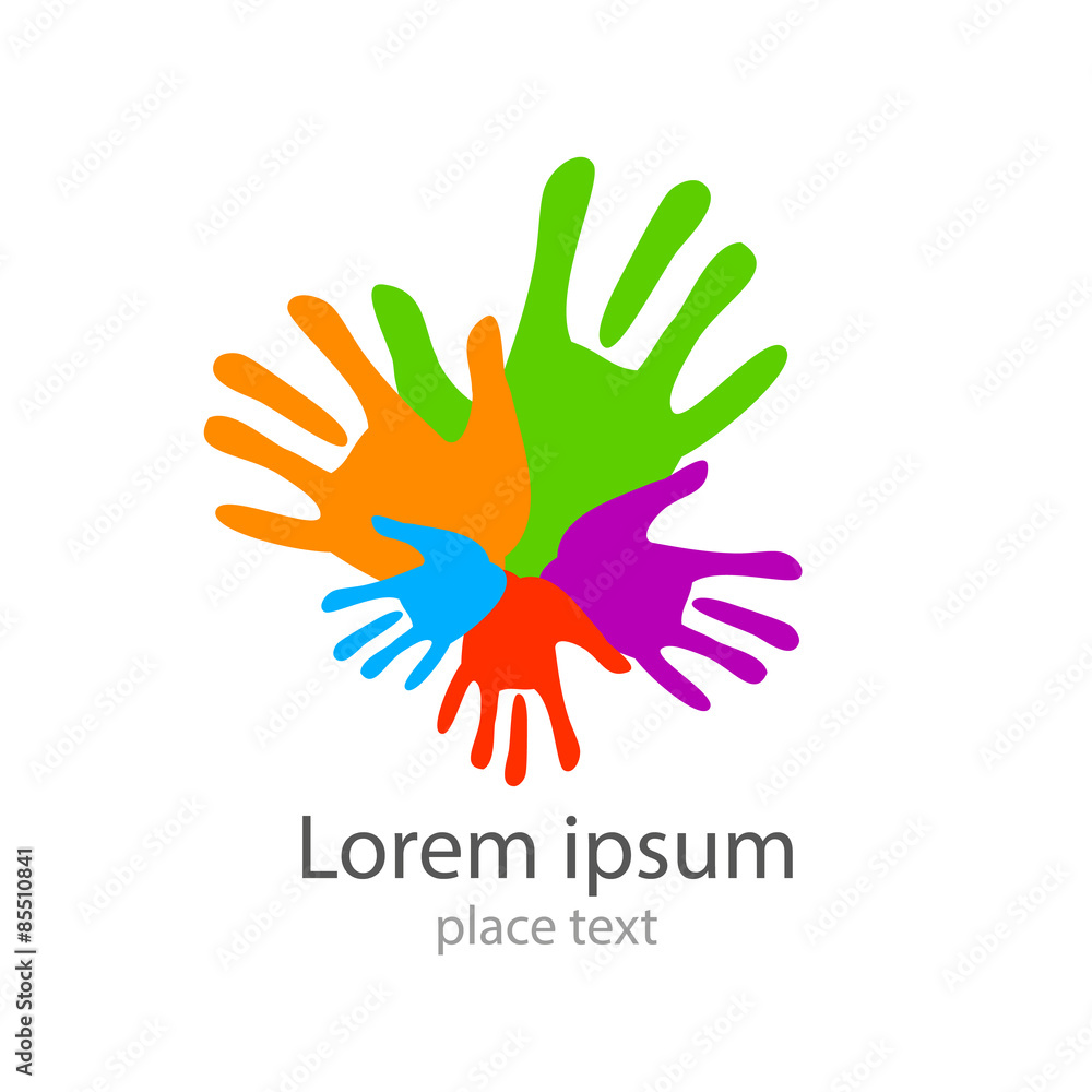 hand logo hand logo