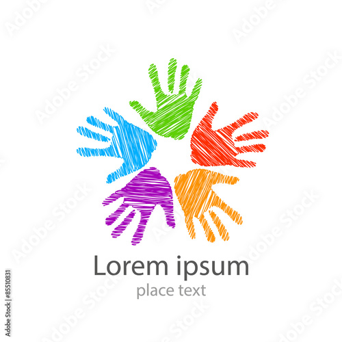 hand logo