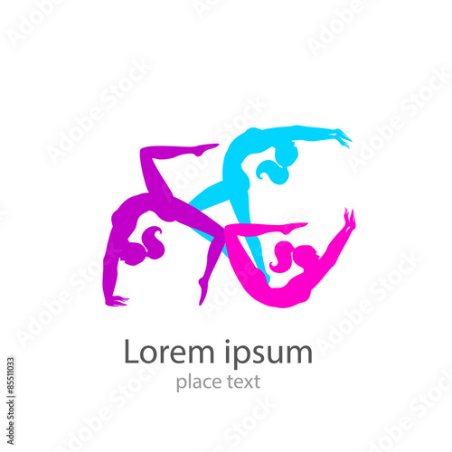 logo woman sport