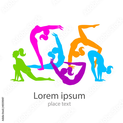 logo woman sport