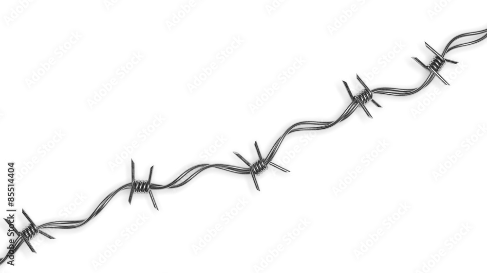 barbed wire barbed wire