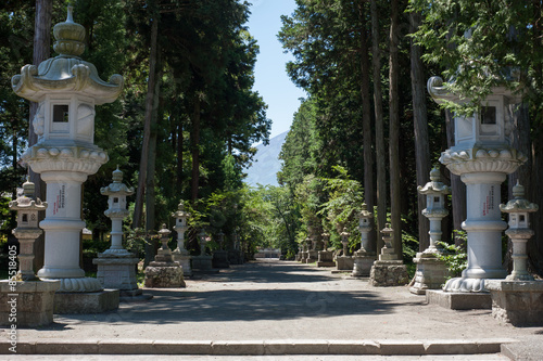 Temple entrance in Odawara, Kanagawa Prefecture, Japan