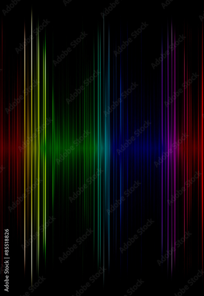 Multicolored sound equalizer as abstract  background.