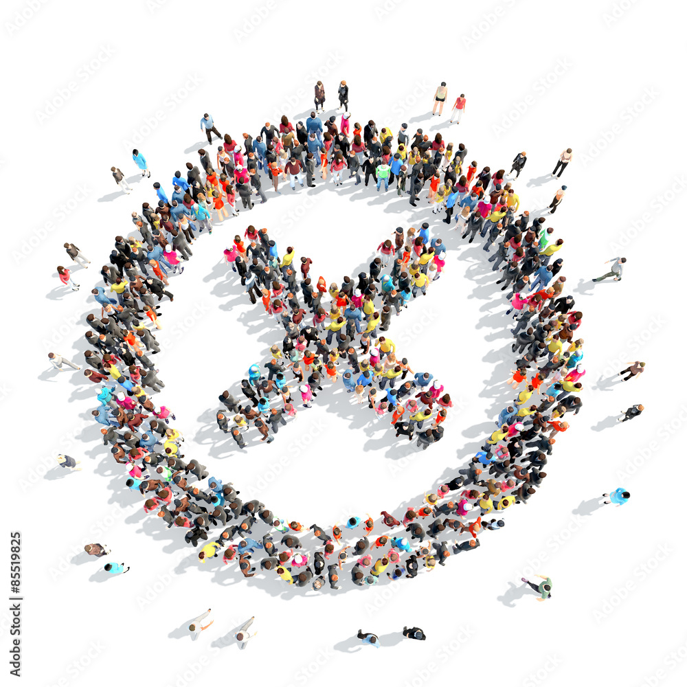 people in the shape of multiplication sign. people in the shape of multiplication sign.