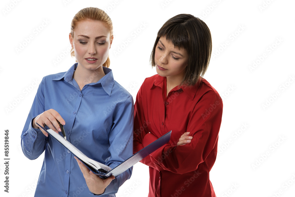 working together