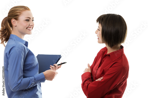 working together