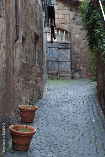 Fototapeta Naklejka Na Ścianę i Meble -  Orvieto street, Umbria, Italy