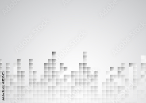 Vector : Abstract white modern style background