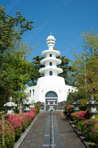 Temple near Kawaguchiko, Yamanashi Prefecture, Japan