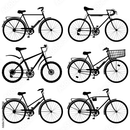 Vector Bicycle Pictogram