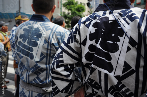 Performers At Asakusa Sanja Matsuri, Tokyo, Japan photo