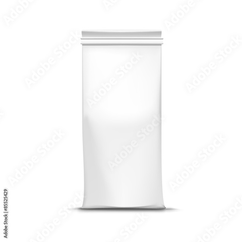 Vector Coffee Tea Packaging Package Bag Isolated