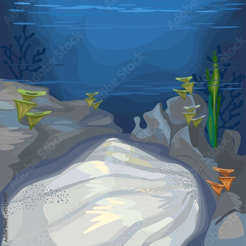 background underwater landscape