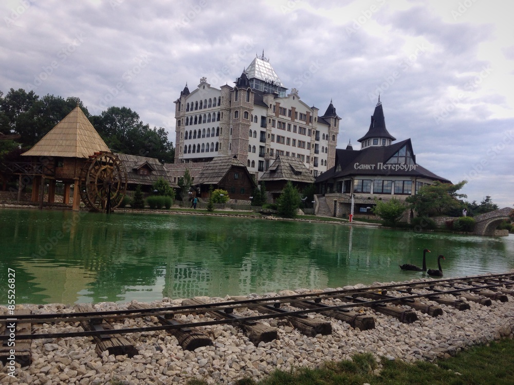 Obraz premium Green lake