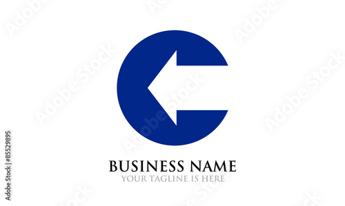 Simple C with Arrow Logo Free Download Simple C with Arrow Logo - GFXLoad