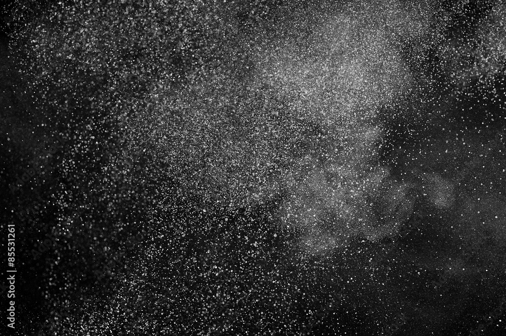 Obraz premium abstract white dust explosion