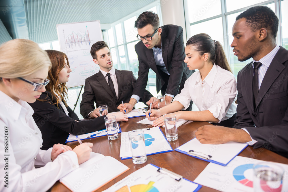 Fototapeta premium Business conference