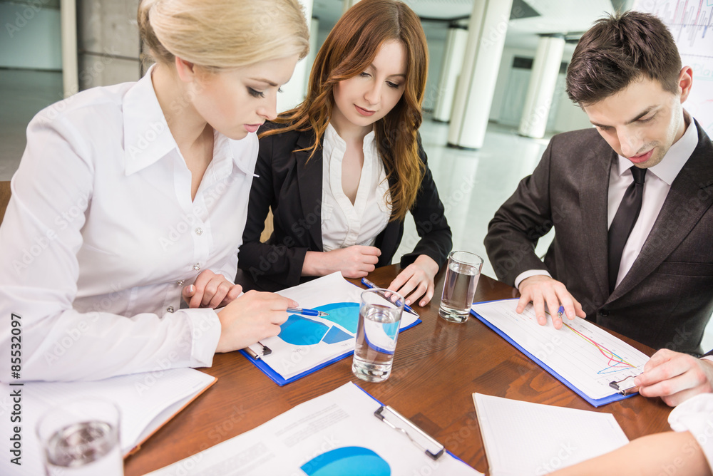 Fototapeta premium Business conference