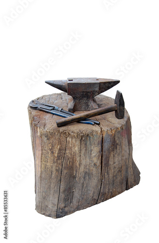 Slika na platnu anvil hammer