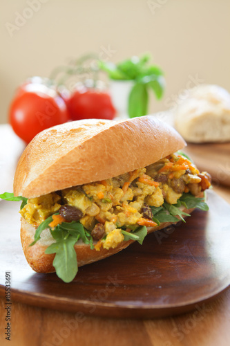 Curried Chicken Salad Sandwich