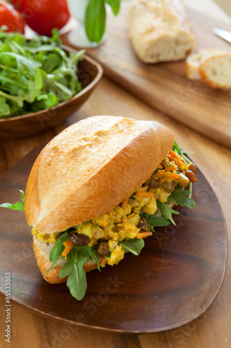 Curried Chicken Salad Sandwich