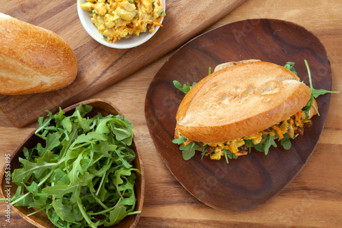 Curried Chicken Salad Sandwich
