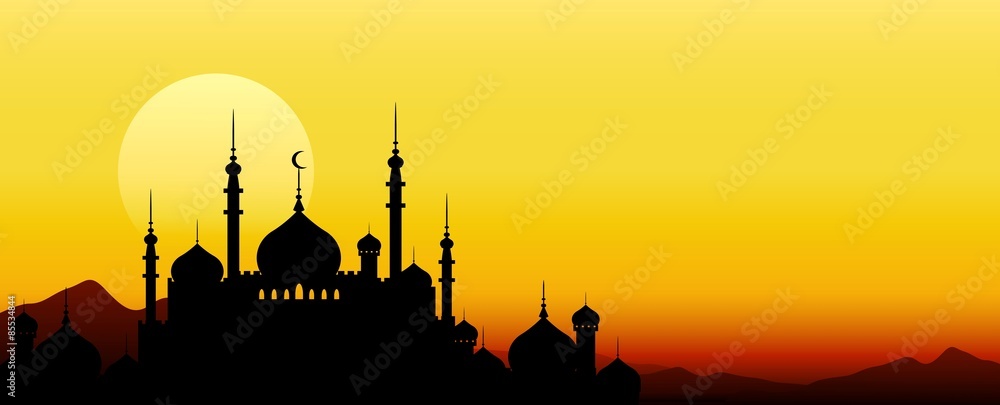 Fototapeta premium ramadan kareem background