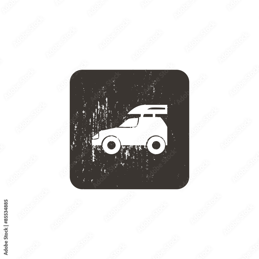 Car with boat icon Car with boat icon