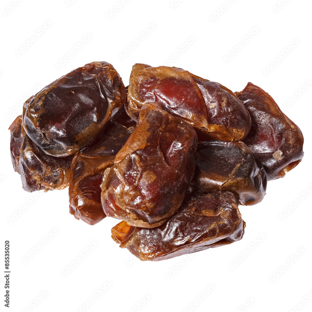 Dates isolated on white background. Dates isolated on white background.