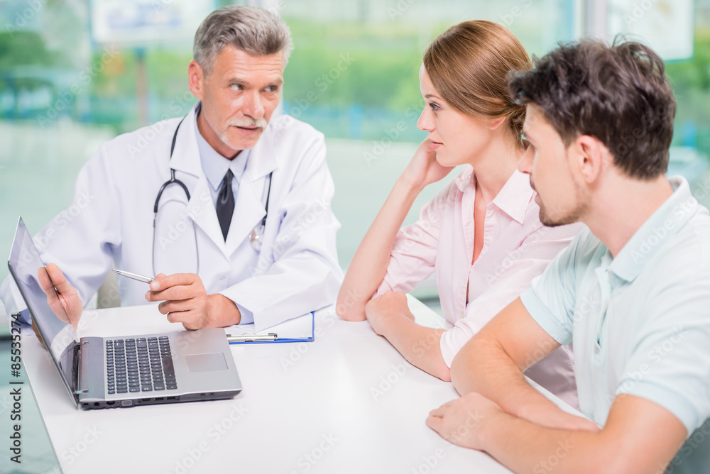 Doctor and patient Doctor and patient