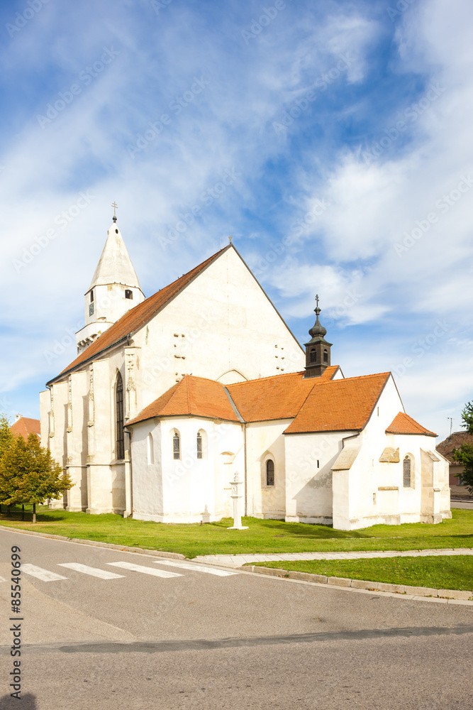 Church of St. Wolfgang in Hnanice, Czech Republic