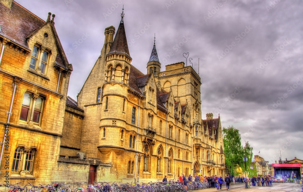 Balliol College in Oxford - England, United Kingdom