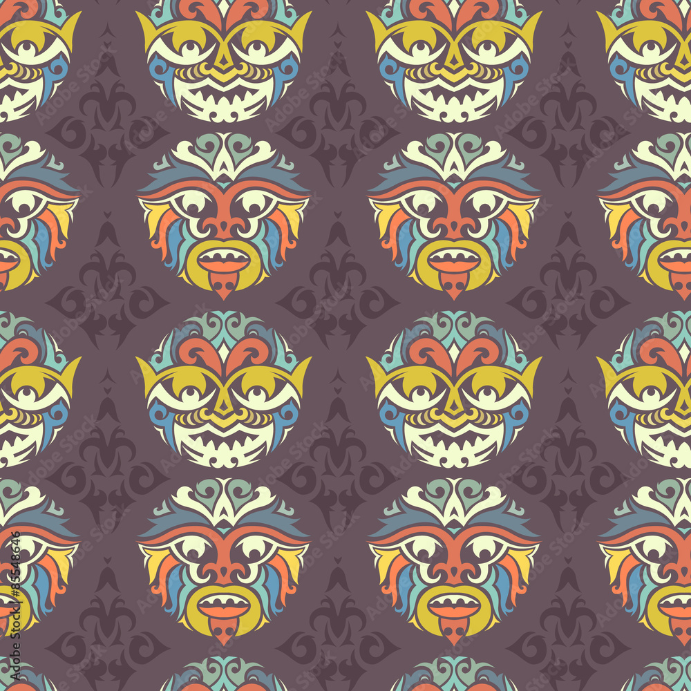 Tribal Seamless Pattern Tribal Seamless Pattern