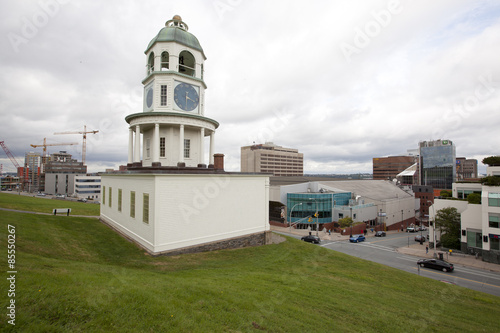 Historic Halifax town clock on Citadel Hill © nickjene