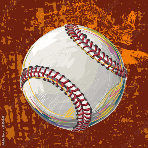 Baseball
Created by professional Artist.all elements are kept in separate layers,
and grouped.