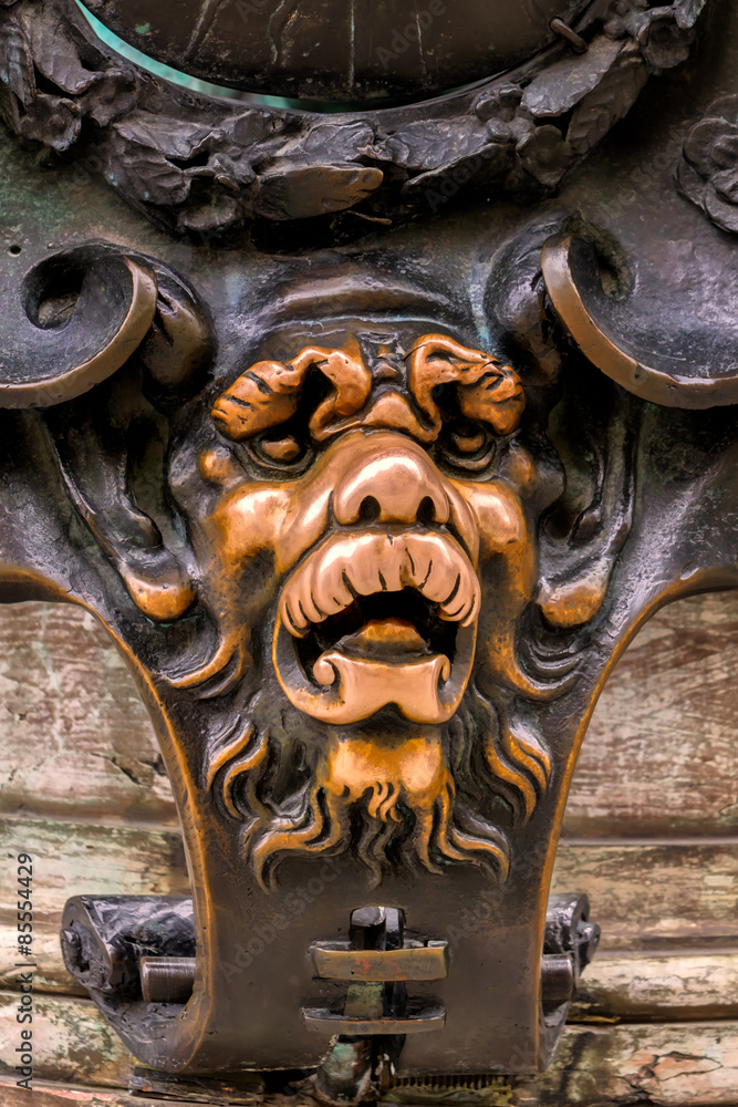 Obraz premium Glücksbringer Löwe Münchner Residenz 