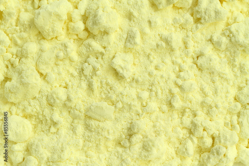 Sulfur powder texture background photo