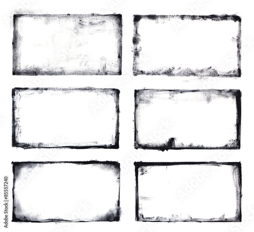 grunge frames set