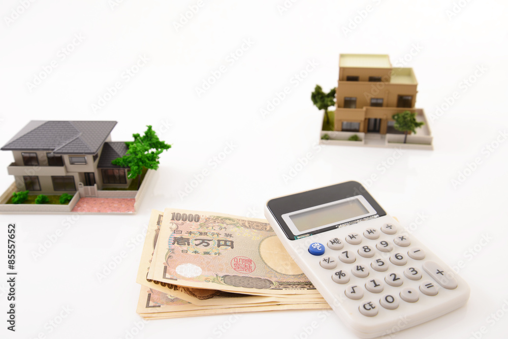 紙幣とマイホーム