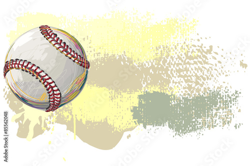 Baseball Banner.
All elements are in separate layers and grouped. 