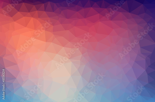 Abstract polygon geometric background.