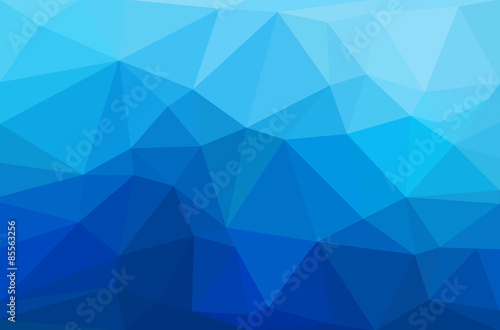 Abstract polygon geometric background. photo