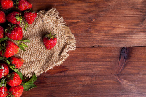 juicy ripe strawberry