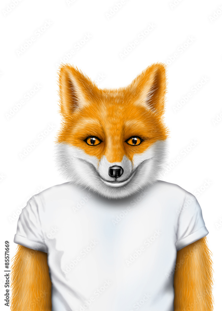 Obraz premium fuchs_isolated