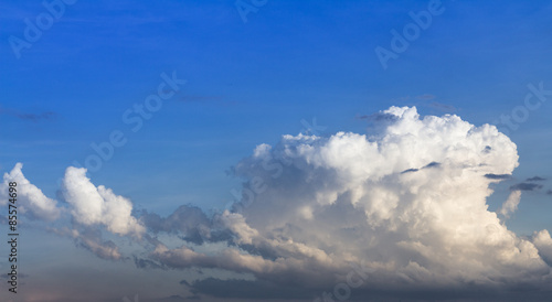 Blue sky and clouds abstract illustration © sontaya