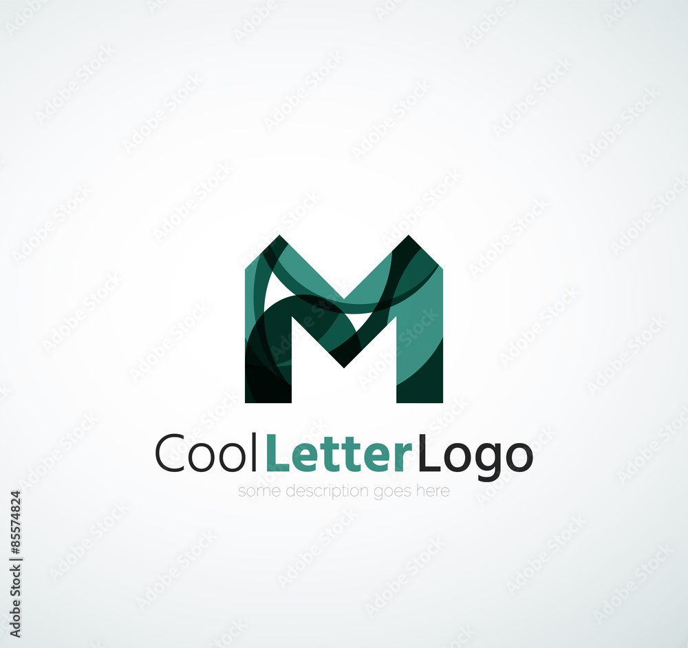 Fototapeta premium Letter company logo